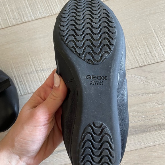 Brand new GEOX black flats size 38 - Picture 4 of 5